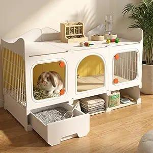 The rabbit cage with Storage space