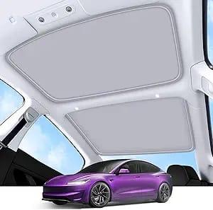 Upgraded sunshade roof